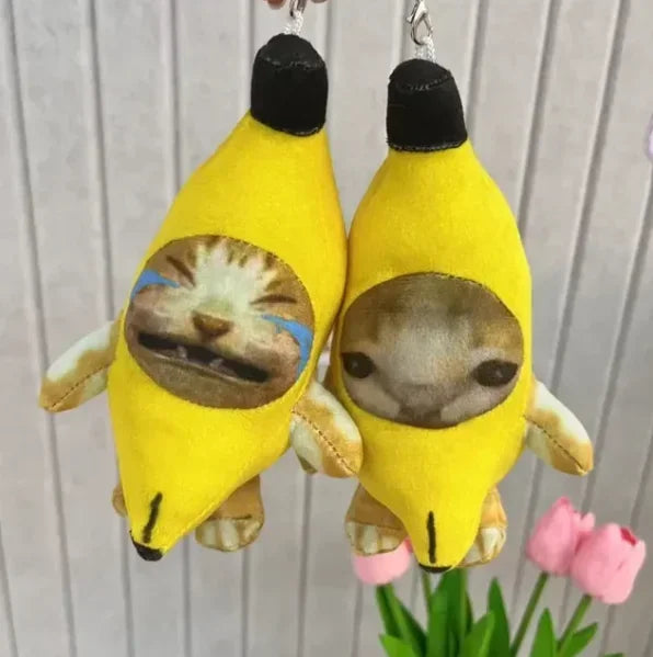 MeowMelody Banana Cat Plush