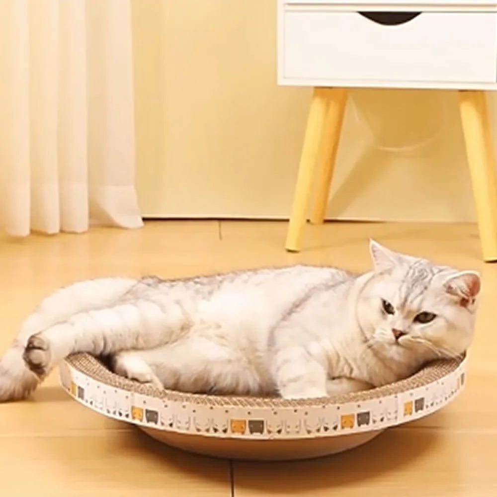 
                  
                    Cat Scraper Sharpening Claw Cardboard Corrugated Board Scratch-resistant Cat Scratch Board Cat Toy Furniture Sofa Cushion Bed
                  
                