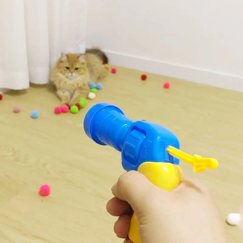 
                  
                    Pounce & Play Plush Ball Launcher
                  
                