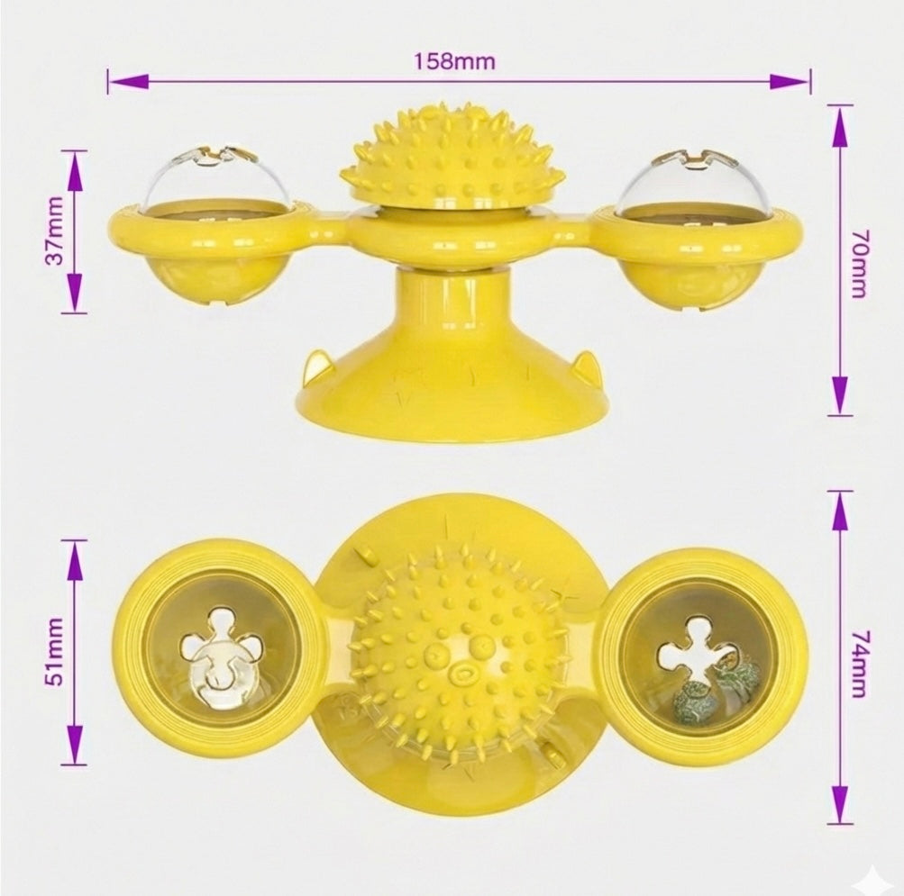 
                  
                    Rotating Windmill Cat Toy
                  
                